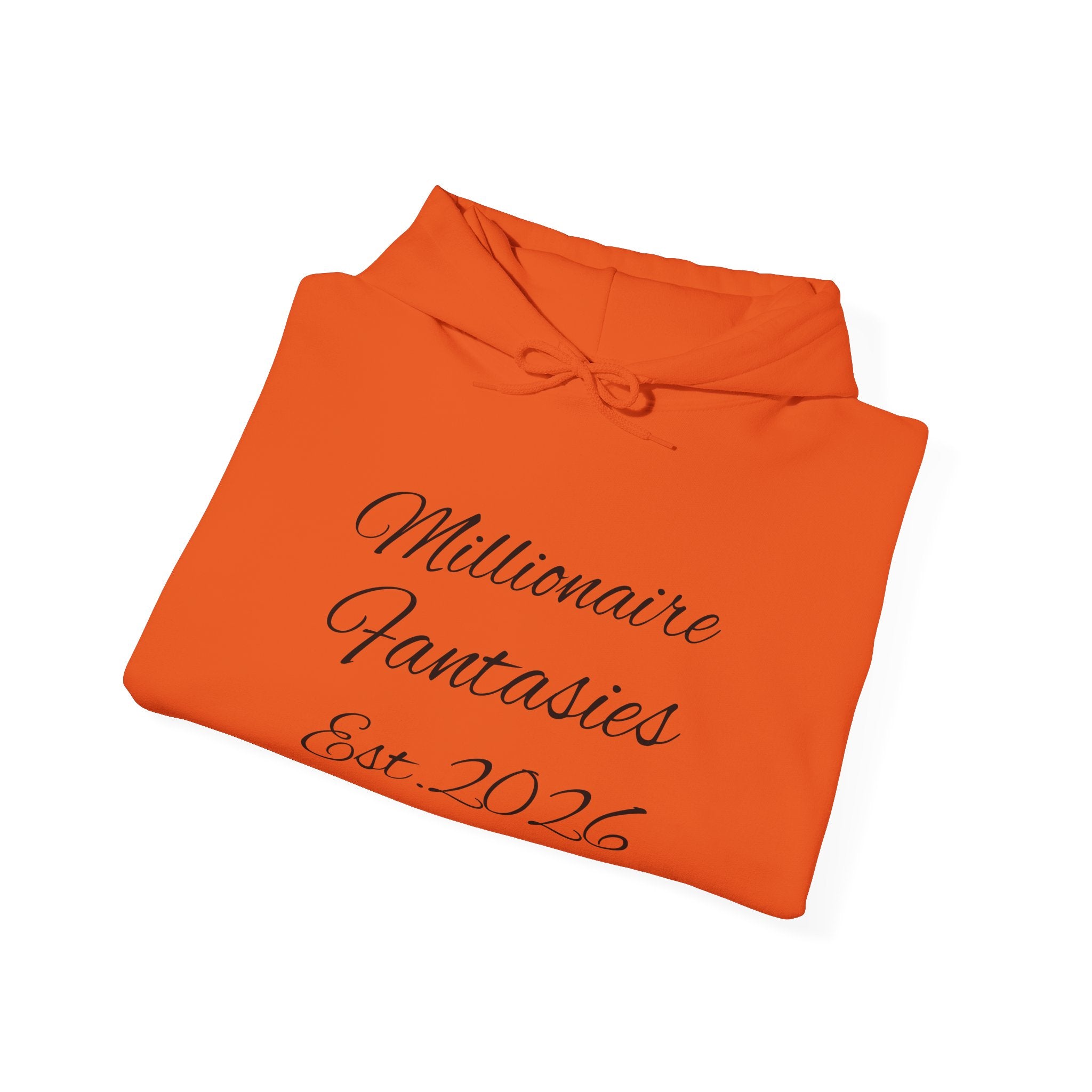 Millionaire Fantasies Script Hoodie | Keep Chasing Your Dreams Sweatshirt