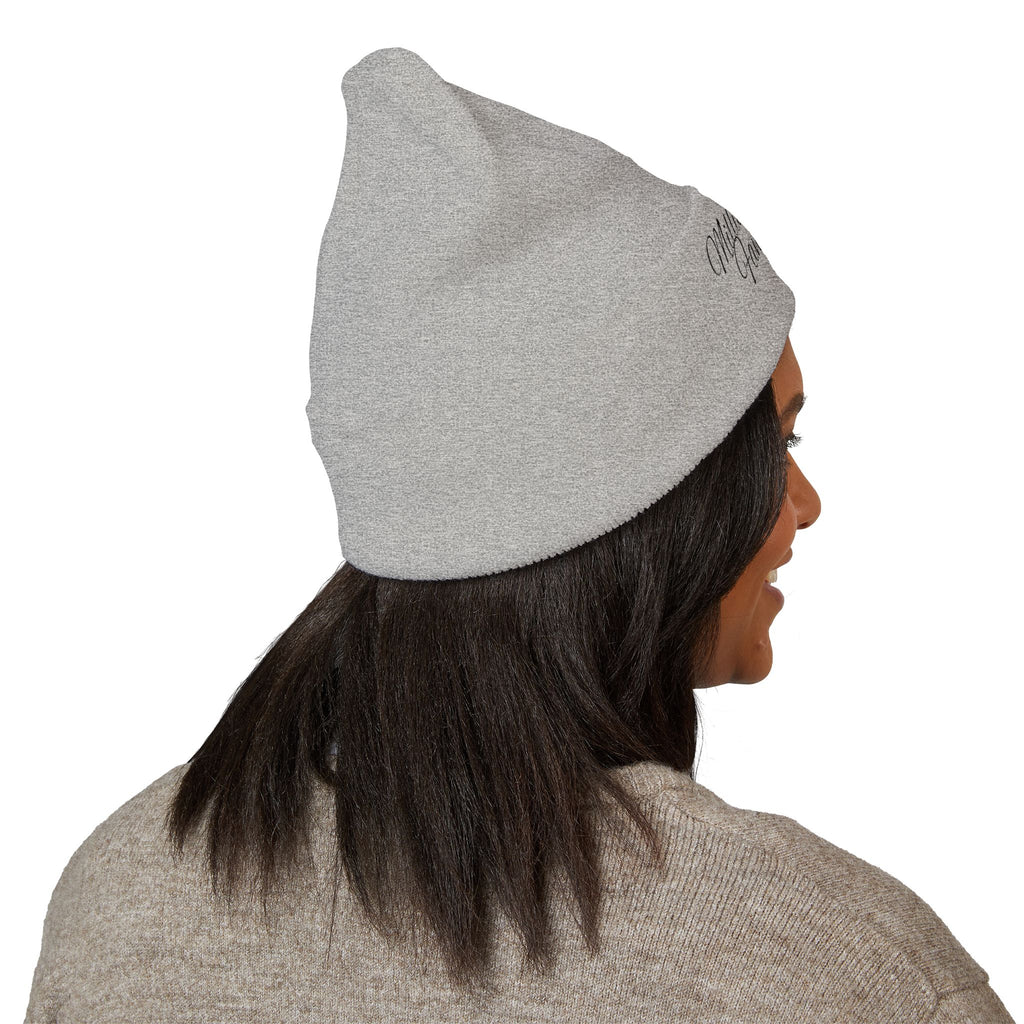 Embroidered “Millionaire Fantasies” Cuffed Beanie