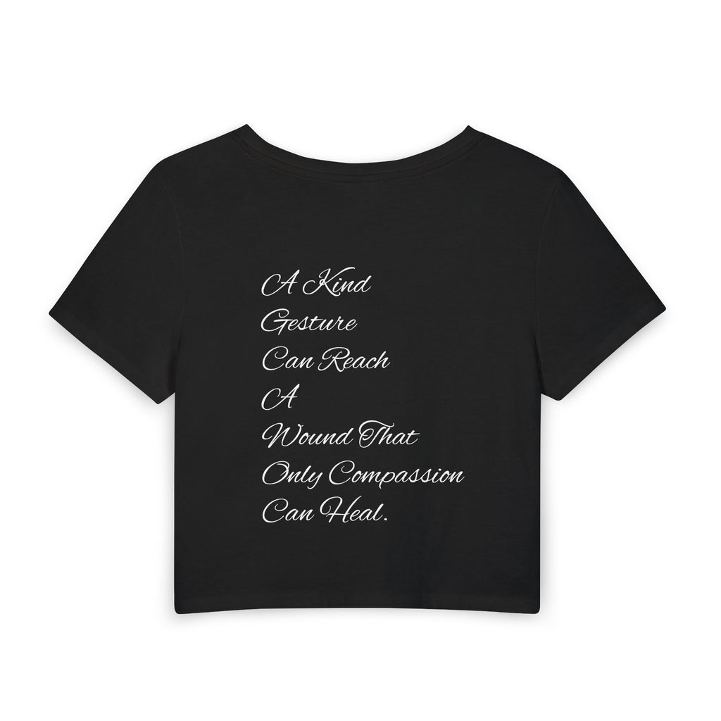 Women's Baby Tee — "Millionaire Fantasies Est. 2026" Script Crop Top