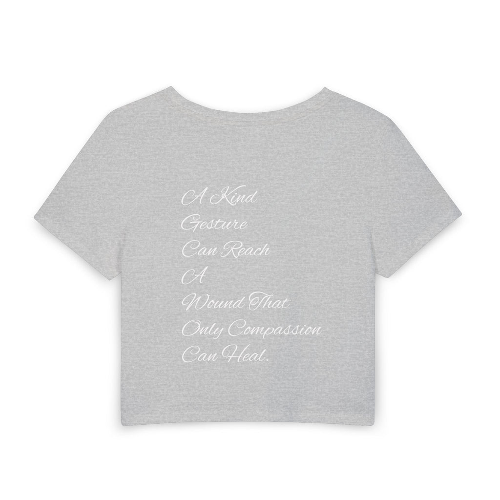 Women's Baby Tee — "Millionaire Fantasies Est. 2026" Script Crop Top