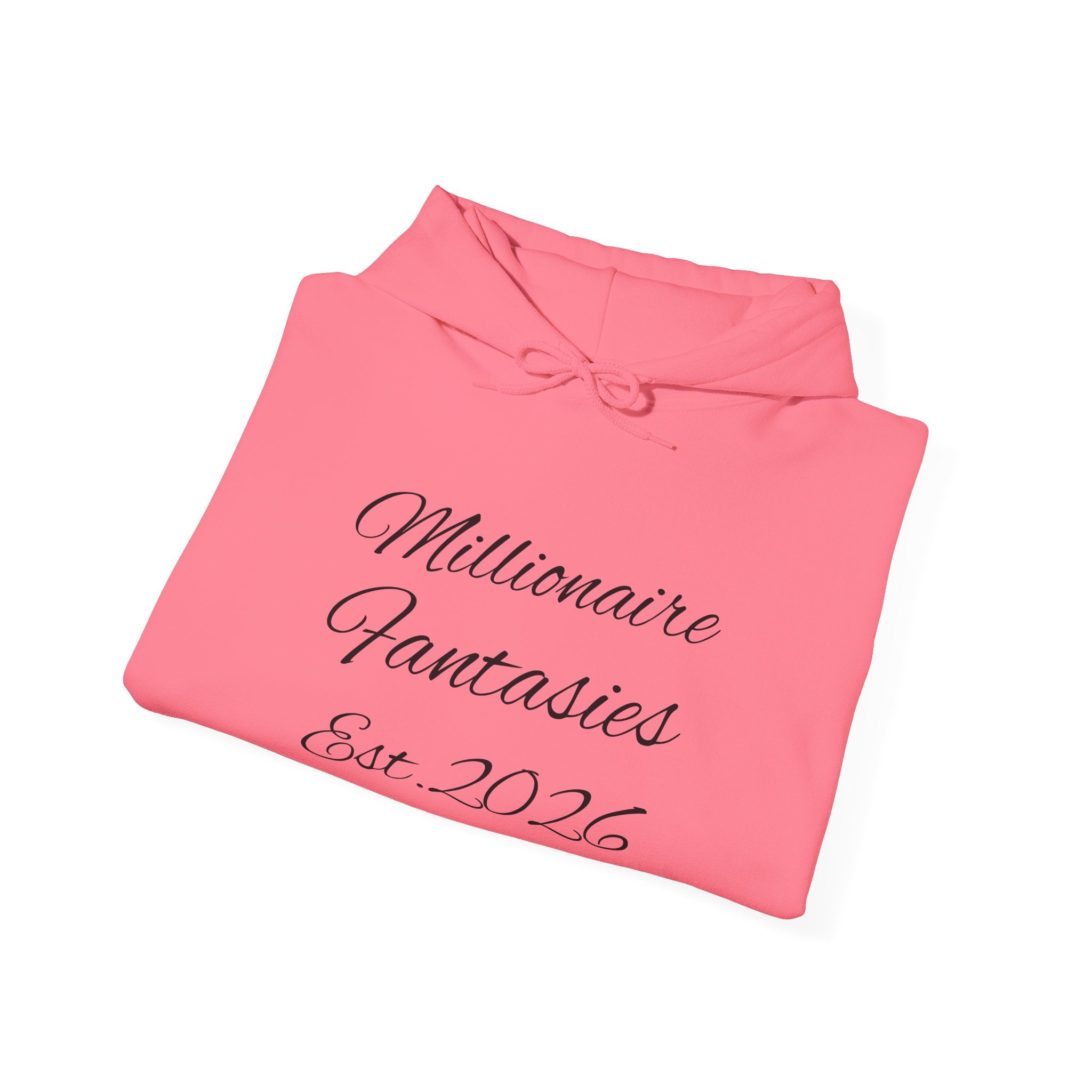 Millionaire Fantasies Script Hoodie | Keep Chasing Your Dreams Sweatshirt