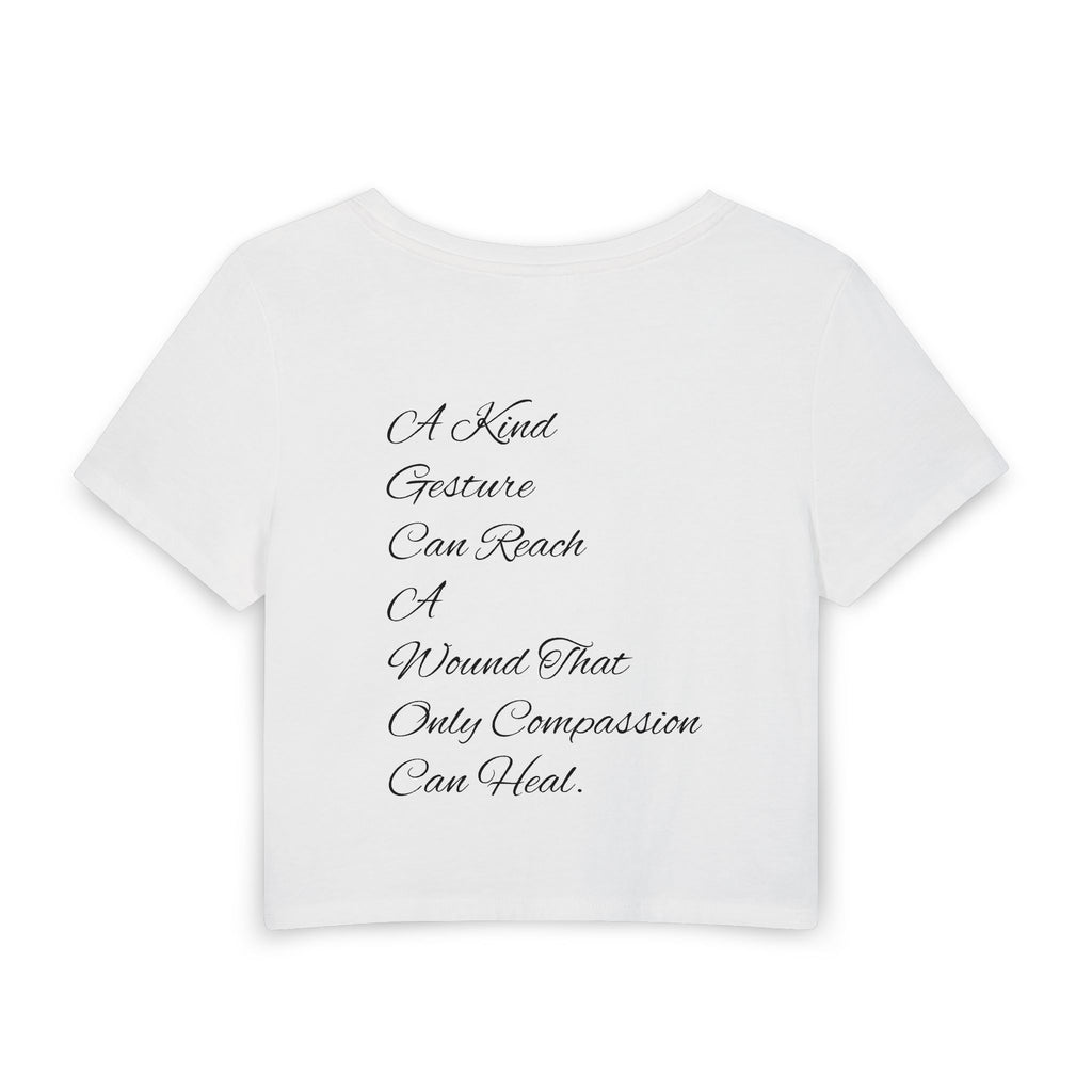 Women's Baby Tee — "Millionaire Fantasies Est. 2026" Script Crop Top