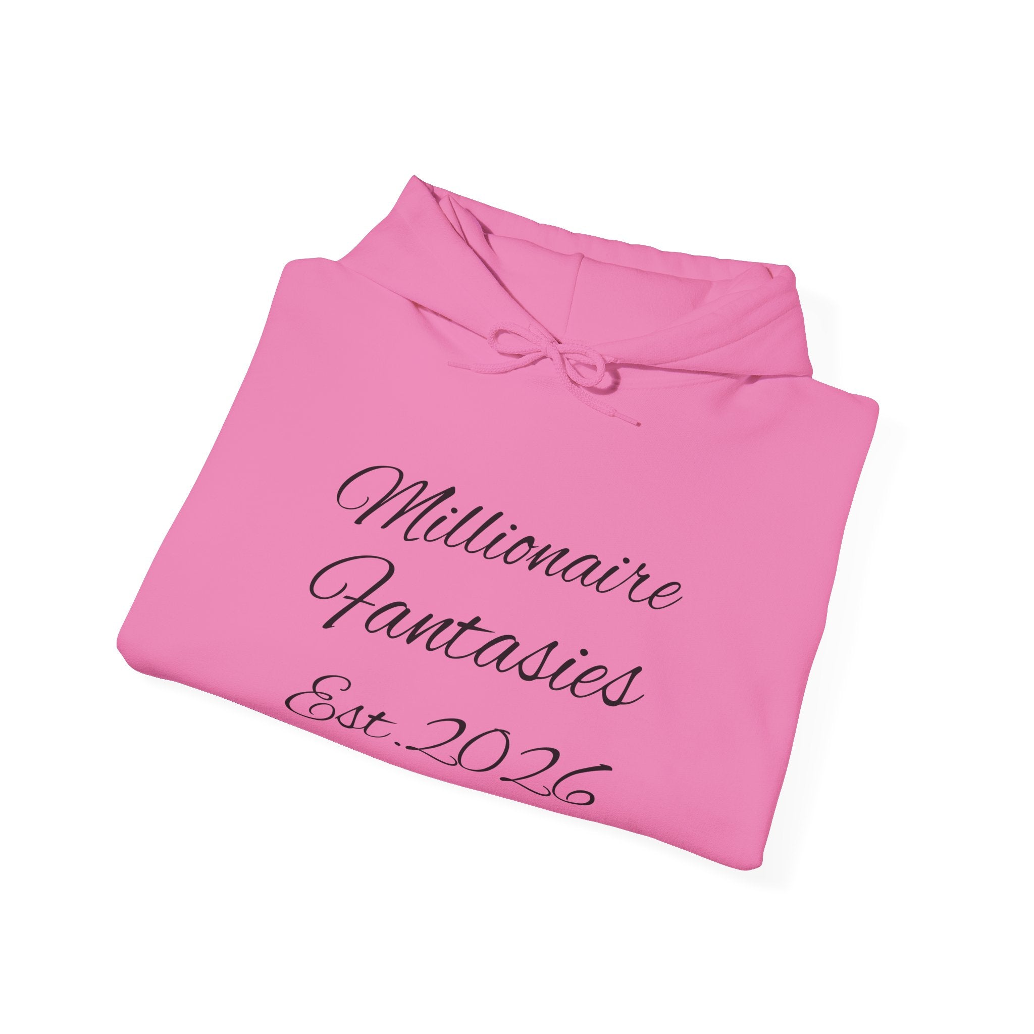 Millionaire Fantasies Script Hoodie | Keep Chasing Your Dreams Sweatshirt