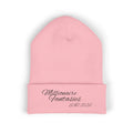 Embroidered “Millionaire Fantasies” Cuffed Beanie